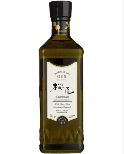 packshot SAKURAO - JAPANESE DRY GIN ORIGINAL