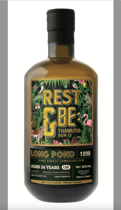 packshot REST & BE THANKFUL - Rum Long Pond LSO 1998