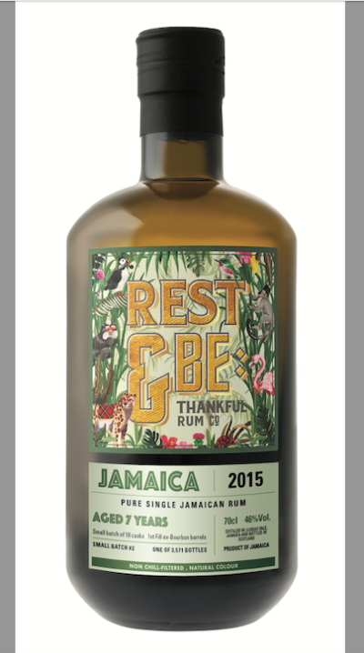 packshot REST & BE THANKFUL - Rum SM#2 Jamaica 2015