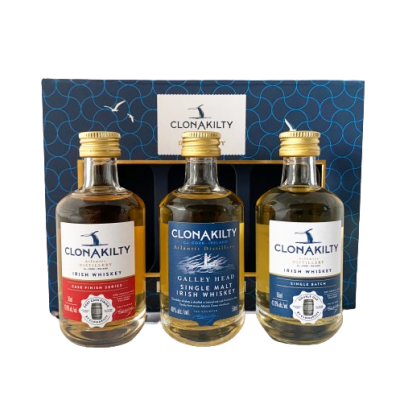 packshot CLONAKILTY -  Whisky Mini Giftbox