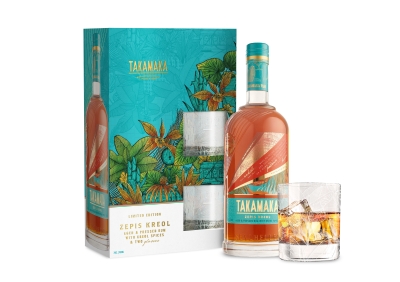 packshot Takamaka - Rum Zepis Kreol GVP