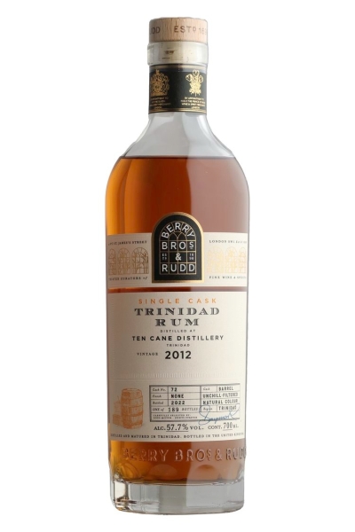 packshot BERRY BROS & RUDD - SC Ten Cane Rum 2012 #20