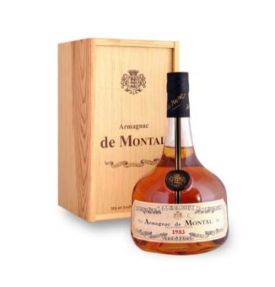 packshot ARMAGNAC DE MONTAL - Vintage 1983 70cl