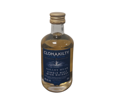packshot CLONAKILTY - Galley Head Single Malt Mini 5cl