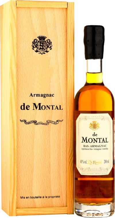 packshot ARMAGNAC DE MONTAL - VINTAGE 1988 20CL