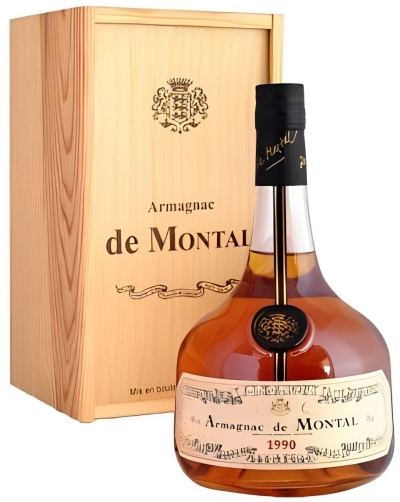 packshot ARMAGNAC DE MONTAL - VINTAGE 1990 70CL