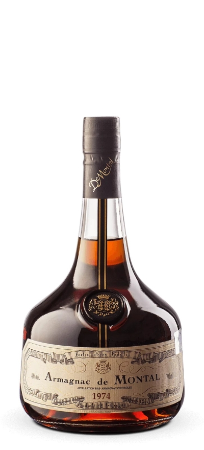 packshot ARMAGNAC DE MONTAL - Vintage 1974 70CL