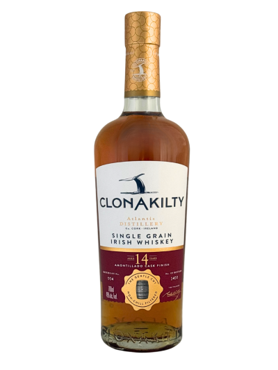 packshot Clonakilty 14 Year Old Single Grain Amontillado Finish