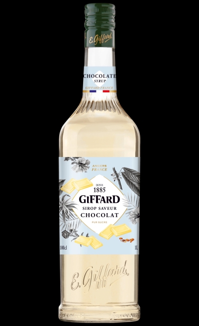 packshot GIFFARD White Chocolate Syrup 1,00 ltr