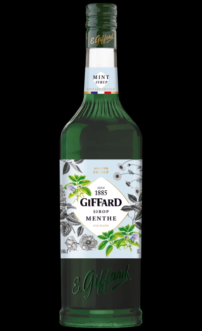 packshot GIFFARD Mint Syrup 1,00 ltr