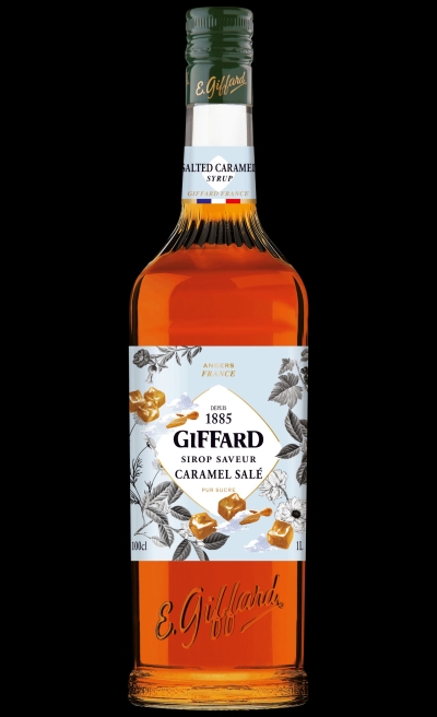 packshot GIFFARD Salted Caramel Syrup 1,00 ltr