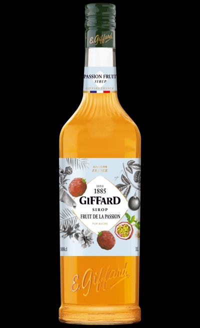 packshot GIFFARD Passionfruit Syrup 1,00 ltr