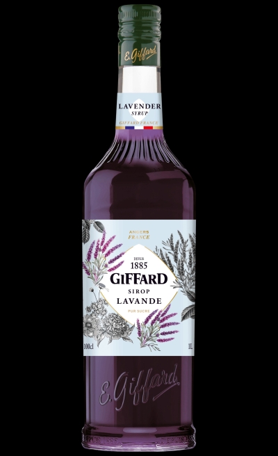 packshot GIFFARD Lavender Syrup 1,00 ltr