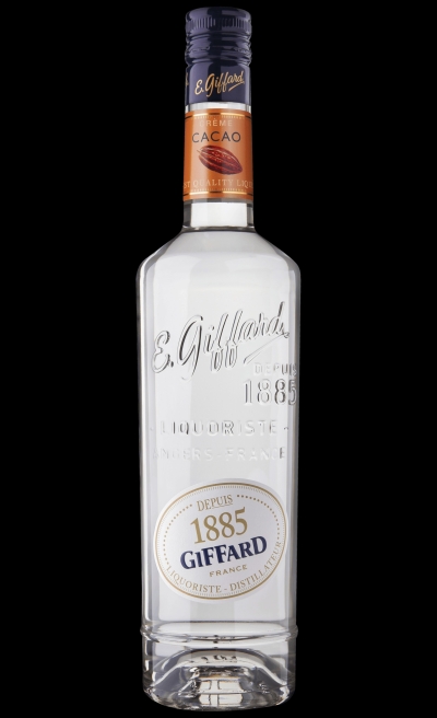 packshot GIFFARD cacao white liqueur 0.70 ltr
