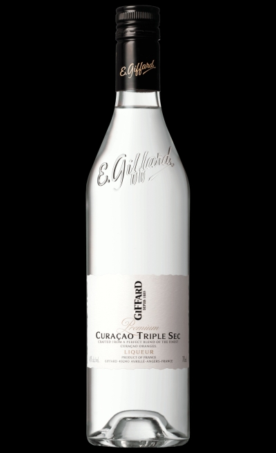 packshot GIFFARD Curaçao Triple Sec premium liqueur 0.70 ltr