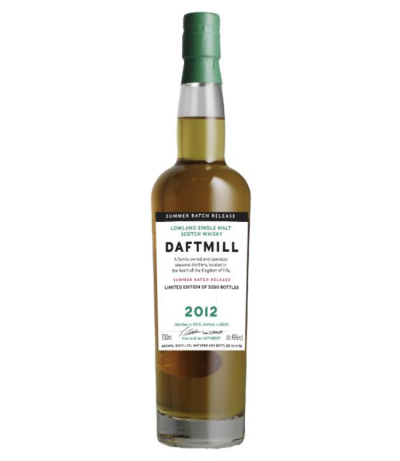 packshot DAFTMILL 2012 SUMMER RELEASE SINGLE MALT WHISKY