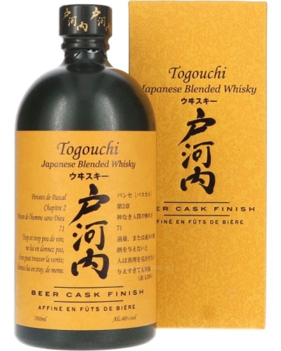 packshot TOGOUCHI BEER CASK WHISKY