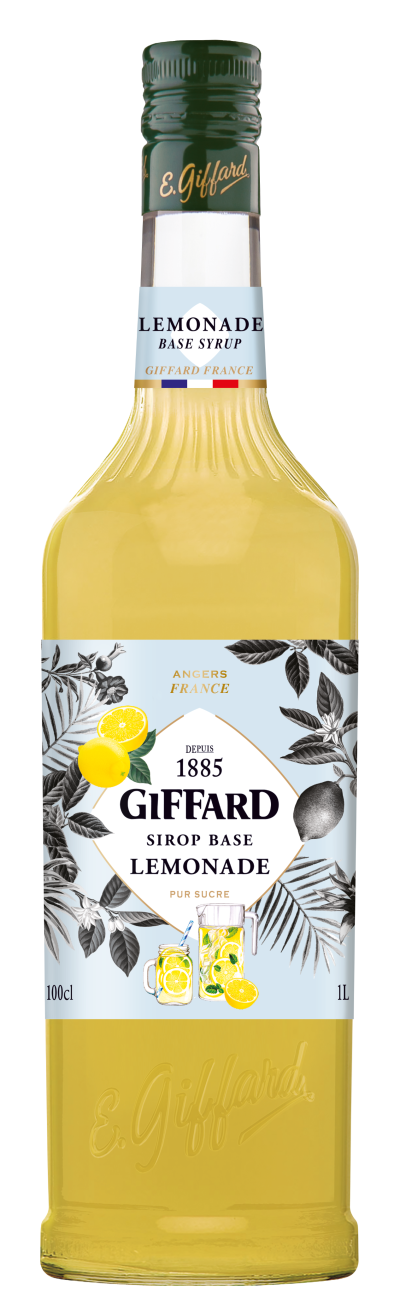 packshot GIFFARD Base Lemonade Syrup  1,00 ltr