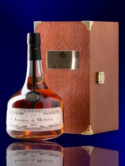 packshot DE MONTAL Armagnac Vint. 1998 GVP 70cl