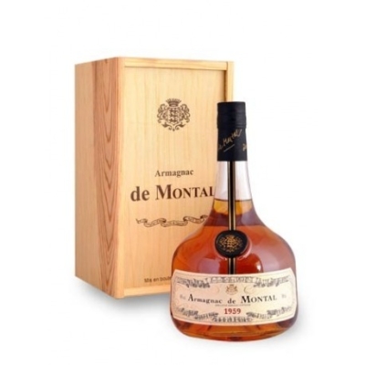 packshot DE MONTAL Armagnac Vintage 1975 70cl