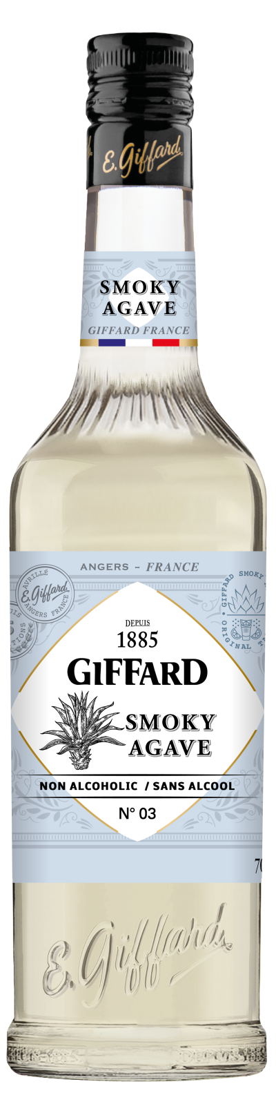 packshot GIFFARD 0,0% Smoky Agave 0,70 ltr